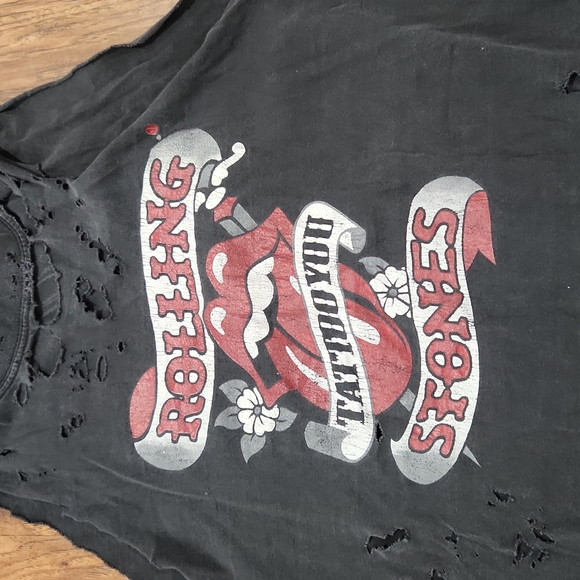RARE VINTAGE Rolling Stones Tee - Picture 2 of 4